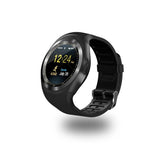 Y1 Smart Watch Round Men Women Business Smartwatch