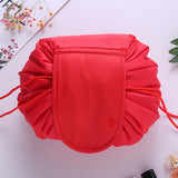 Women Drawstring Cosmetic Bag Fashion Travel Makeup Bag Organizer Make Up Case Storage Pouch Toiletry Beauty Kit Box Wash Bag