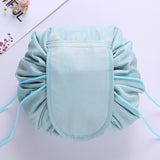 Women Drawstring Cosmetic Bag Fashion Travel Makeup Bag Organizer Make Up Case Storage Pouch Toiletry Beauty Kit Box Wash Bag