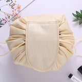 Women Drawstring Cosmetic Bag Fashion Travel Makeup Bag Organizer Make Up Case Storage Pouch Toiletry Beauty Kit Box Wash Bag