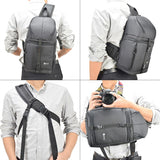 Photo Camera Sling Bag Shoulder Cross Digital Case Waterproof w/ Rain Cover DSLR Soft Men Women Bag for Canon Nikon Sony SLR