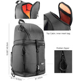 Photo Camera Sling Bag Shoulder Cross Digital Case Waterproof w/ Rain Cover DSLR Soft Men Women Bag for Canon Nikon Sony SLR