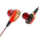 FANGTUOSI Dual Drive Stereo earphone In-ear