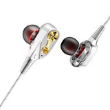 FANGTUOSI Dual Drive Stereo earphone In-ear