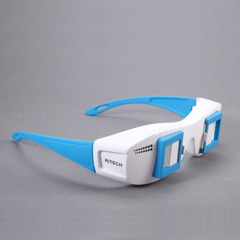 RITECH 3D Moive Mate II Glass Computer TV Projector with Left Right Format Steteoscopic 3D Glasses F17700