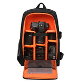 Multi-functional Waterproof w/ Rain Cover 15.6" Laptop Video Case Digital DSLR Photo Padded Backpack Camera Soft Bag for SLR