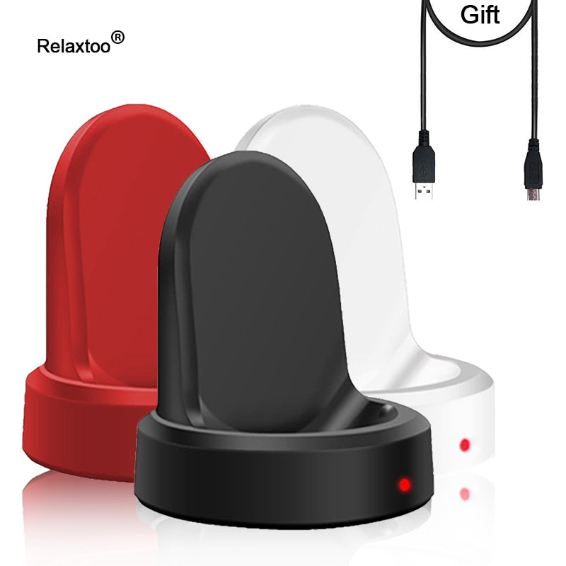 Wireless charger on galaxy watch 46/42mm Smart Watch Charging Dock For Samsung galaxy watch Gear S3 S2 Sport Power Source Charge
