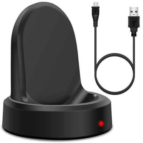 Wireless charger on galaxy watch 46/42mm Smart Watch Charging Dock For Samsung galaxy watch Gear S3 S2 Sport Power Source Charge