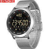 SYNOKE Smart Watch Waterproof IP68 5ATM Message Reminder Ultra-long Standby Xwatch Chronograph Sport Smartwatch Gift for men