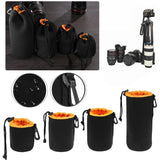1Pcs Camera Lens Pouch Bag