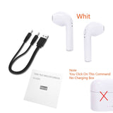 Wireless Headset Bluetooth Earpieces I7S Tws Earbuds Twins Earphone With Charging box Earphones Earbud For Samsung Smart Ear Aid
