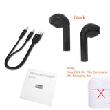 Wireless Headset Bluetooth Earpieces I7S Tws Earbuds Twins Earphone With Charging box Earphones Earbud For Samsung Smart Ear Aid