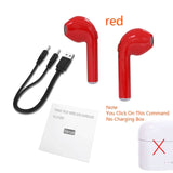 Wireless Headset Bluetooth Earpieces I7S Tws Earbuds Twins Earphone With Charging box Earphones Earbud For Samsung Smart Ear Aid