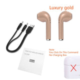 Wireless Headset Bluetooth Earpieces I7S Tws Earbuds Twins Earphone With Charging box Earphones Earbud For Samsung Smart Ear Aid