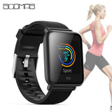 SCOMAS Q9 Smart Watch Men Women 1.3"IPS Fitness Tracker Pedometer Health Heart Rate Blood Pressure Smartwatch For Android IOS
