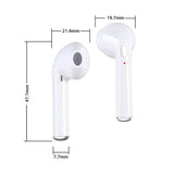 i7s TWS Wireless Bluetooth earphone Binaural call Stereo Earbud