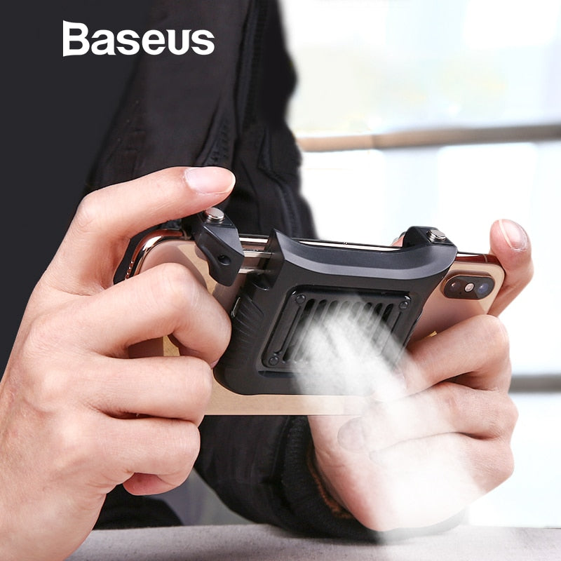 Baseus Gamepad Joystick Gaming Trigger Fire Button & Cooler Fan