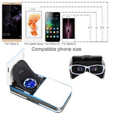 VR Glasses Standalone Virtual Reality Headset Folding Portable 3D VR Digital Smart Phone Helmet