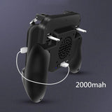 2000mAh Cooling Fan PUBG Controller Gamepad Mobile Trigger Joystick Mobile