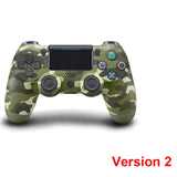 Version1/2 For Sony PS4 Bluetooth Wireless Controller For PlayStation 4 Wireless Dual Shock Vibration Joystick Gamepads For PS3