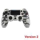 Version1/2 For Sony PS4 Bluetooth Wireless Controller For PlayStation 4 Wireless Dual Shock Vibration Joystick Gamepads For PS3