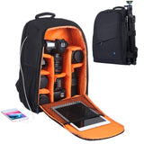 PULUZ Outdoor Portable Waterproof Scratch-proof Dual Shoulders Backpack Camera Accessories Bag Digital DSLR Photo Video Bag