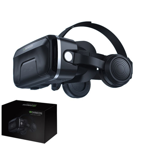 2019 Original VR shinecon 7.0 headset upgrade version virtual reality glasses 3D VR glasses headset helmets Game box Game box