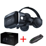 2019 Original VR shinecon 7.0 headset upgrade version virtual reality glasses 3D VR glasses headset helmets Game box Game box