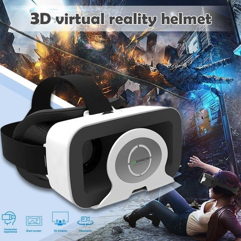 Shinecon VR Glasses Mobile Phone 3D Virtual Reality Helmet VRBOX Glasses Immersive 3d Game VR Glasses