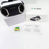 ONLENY VR Glasses S-MAC Virtual Reality 3D Glasses VrBOX Anti-Blu-ray Glass Green Lens For Smart Phone For Iphone X 7 8 VR